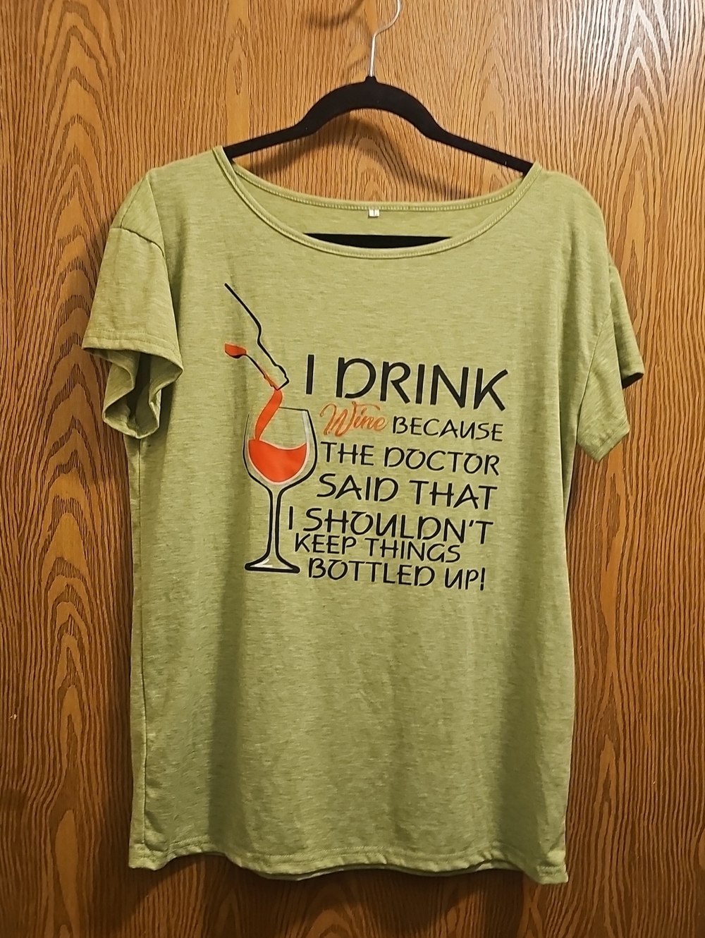 Green t shirt